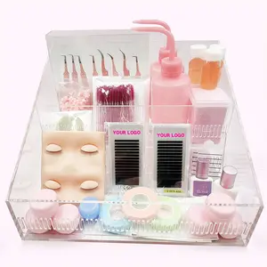 Customized Factory New Starter Practice Full Kits At Home Professional Training Eyelash Extension Kits