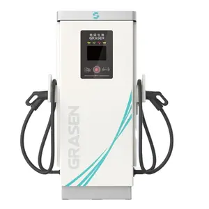 Grasen 상표 고성능 GBT 중국 기준 60kw 80kW 120kw 160kw 똑똑한 ev dc 충전기 전기 자동차 충전기 ev 충전소