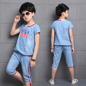 Boutique en ligne Chine Nouveau modèle Vêtements pour enfants Ensemble de sport de la boutique en ligne - Product Image 4