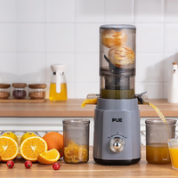 Stilte, professionele, heavy-duty, zelfreinigende slowjuicer voor het maken van sap van hele groenten en fruit.