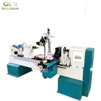 Máquina Automática para Tornear Madera GR-1220, Torno CNC para Madera para Hacer Bates de Béisbol, en Oferta