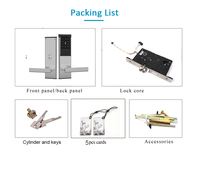Cerradura de Puerta de Hotel con Tarjeta RFID para Gestión de Seguridad en Hoteles, Jcsmarts, Gran Venta