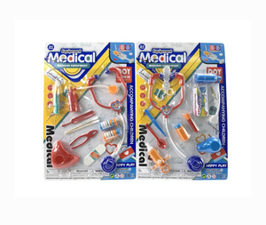 EPT vendita all'ingrosso di piccoli giocattoli medico giocattolo rosa blu giocattolo stetoscopio Set di giocattoli per bambini - Product Image 4