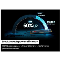 Baru Tersedia 990 PRO SSD 4TB PCIe 4.0 M.2 2280 Internal Solid State Hard Drive untuk Laptop