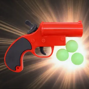 जीआईडी बॉल्स हथियार फाइटिंग गेम शूटिंग गेम गन के साथ सिग्नल गन बच्चों के लिए प्रमोशनल खिलौना