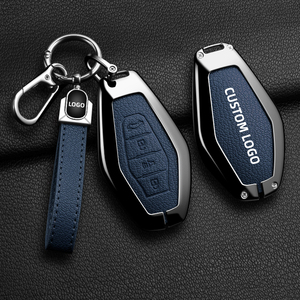 เคสกุญแจรถหนังสังกะสีอัลลอยสำหรับ X70 jetour X70 Plus <span class=keywords><strong>Pro</strong></span> S Coupe X90 Plus <span class=keywords><strong>Pro</strong></span> X95 C-DM - Product Image 1