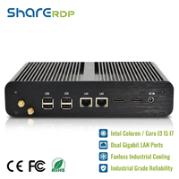 Mini Computadora de Alto Rendimiento con Intel Core I7 de 12ª y 13ª Generación, Sin Ventilador, Doble LAN, Firewall Pfsense, Gateway, VGA, HD, RJ45, PC de Escritorio