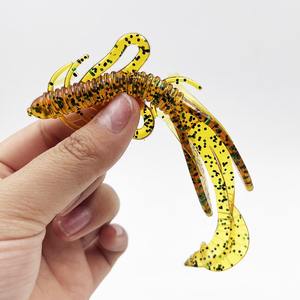 Leurre <span class=keywords><strong>de</strong></span> pêche souple Alpha 13cm 10.6g, odeur <span class=keywords><strong>de</strong></span> crevette, appât flottant en plastique souple pour la pêche en <span class=keywords><strong>eau</strong></span> douce/<span class=keywords><strong>eau</strong></span> salée - Product Image 5