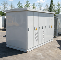 Transformateur 35 kV 1,14 kV 5500 kVA, sous-station de type boîtier européen, triphasé YB-40.5, solution d'énergie électrique modulaire ONAN IP54