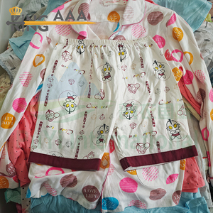 Pijamas de Algodón de Segunda Mano para Mujer, Suaves y Transpirables, Estilos Variados, Venta al Por Mayor Directa de Fábrica China - Product Image 2