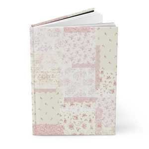 Diario LABON con Tapa Dura Floral A5, Cuaderno <span class=keywords><strong>de</strong></span> Estilo Shabby Chic con Parches, Papel Premium, Estética Coqueta, Papelería Personalizada - Product Image 3