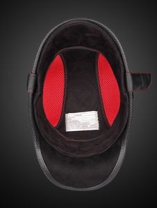 Casque de moto <span class=keywords><strong>en</strong></span> fibre de carbone, style beanie ducktail, demi-casque d'été pour hommes et femmes, casque de sécurité vintage pour cruiser - Product Image 3