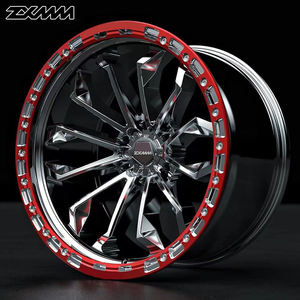 Jante de luxe tout-<span class=keywords><strong>terrain</strong></span> ATV et UTV en alliage d'aluminium forgé 6x139.7 17 <span class=keywords><strong>18</strong></span> 20 21 22 24 26 <span class=keywords><strong>pouces</strong></span> jante de roue hors route concave profonde - Product Image 4