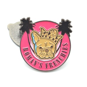 Logo personnalisé d'usine métal <span class=keywords><strong>aluminium</strong></span> broche anniversaire école broche dur émail doux épinglettes pour les enfants - Product Image 2