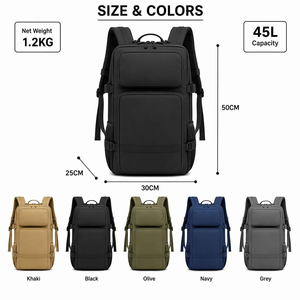 Sac à dos tactique MOLLE, sac d'assaut, sac à dos de randonnée en plein air pour le camping, les voyages, les soins médicaux, logo personnalisé OEM - Product Image 1