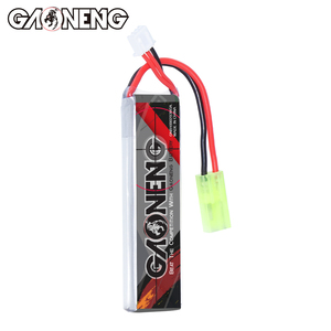 GNB GAONENG 1000MAH 2S 7.4V 30C 60C Baterai LiPo RC AirSoft Konektor Mini Tamiya Baru Dirilis Mendukung OEM Rebrand - Product Image 4
