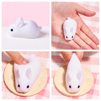 TIMESRUI bricolage Silicone caoutchouc artisanat Kit lapin Squishy presser jouet matériel Taba Squishy jouets faisant des fournitures pour bricolage Mochi jouets