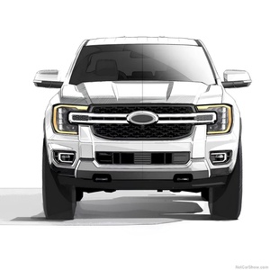 HIACE HOME use for pickup 4x4 <span class=keywords><strong>accessori</strong></span> per carrozzeria <span class=keywords><strong>Ford</strong></span> <span class=keywords><strong>Ranger</strong></span> T9 (XLT/<span class=keywords><strong>Limited</strong></span>) 2023 + fari a LED (Alcatraz) - Product Image 3