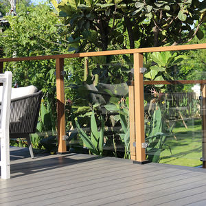 Barandilla de Vidrio VISU de Alusions, Diseño Moderno de Aluminio, Duradera, para Exteriores, Porche, Balcón, Escaleras, Fácil Instalación DIY - Product Image 6