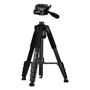 Trípode Ajustable Multifuncional Retráctil de Aleación de Aluminio con Nivel de Burbuja, Capacidad de Carga de 3 kg, Soporte de Cámara Portátil para Video - Product Image 1