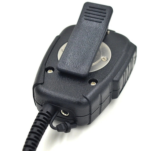 Micrófono de Radio SM12 con Conector K&M Opcional, Clip Trasero Giratorio y Conector para Auricular, para <span class=keywords><strong>Walkie</strong></span> <span class=keywords><strong>Talkie</strong></span> Kenwood, Linton, Puxing - Product Image 5