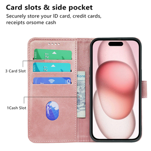 Portefeuille en cuir artisanal, étui magnétique pour téléphone pour <span class=keywords><strong>Wiko</strong></span> T50 T10 Voix U616at Y80 Y50 Sunny 4 Plus Y61 Y81, porte-cartes, étui pour téléphone - Product Image 3