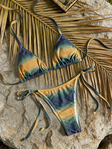 Conjunto de <span class=keywords><strong>Bikini</strong></span> Sexy para Mujer, Diseño Moderno con Espalda Descubierta, Corte Favorecedor que Resalta las Curvas, Perfecto para Vacaciones y Sesiones de Fotos - Product Image 5