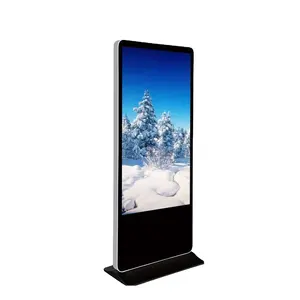 Booth Android Network 4k Advertising Digital Signage Display Server 49 inch Indoor for Supermarket
