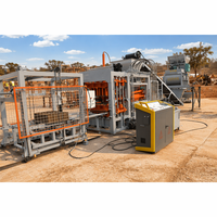 Machine automatique de fabrication de blocs de béton QT8-15 pour briqueterie de taille moyenne