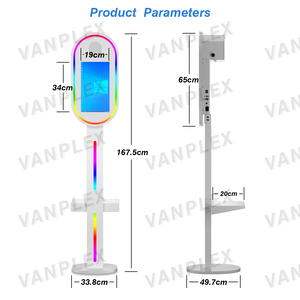 Machine Photobooth DSLR Haute Résolution avec Écran Tactile, Impression Instantanée, Télécommande, Légère, en Métal Aéronautique, Garantie 2 Ans - Product Image 3
