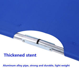 เปลหามพยาบาลแบบพับได้ น้ำหนักเบา พกพาสะดวก ผลิตจากอลูมิเนียมอัลลอย รับน้ำหนักได้มาก ขายดี สำหรับการฟื้นฟูสมรรถภาพ - Product Image 5