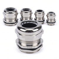 Presse-étoupe en laiton anti-poussière haute résistance G2-1/2 NPT 1/2, presse-étoupe métallique haute température, boîte de jonction, attache-câble