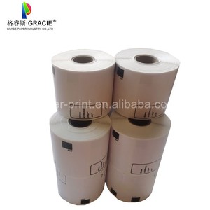 Nhãn P-Touch QL Dk-11202 Cuộn Nhãn Nhiệt Tự Dính 62Mm Dk1202 Cho Máy In Ql-700 - Product Image 3