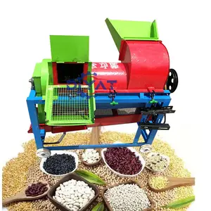 Multi cultivo arroz trigo maíz pelador maíz desgranadora máquina trilladora