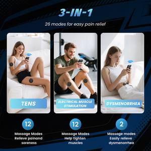 OEM ODM Kontrol Nirkabel Melalui Aplikasi Satu untuk Enam Peralatan Terapi Fisik Stimulator Otot Mesin Tens Unit - Product Image 3