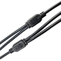 Cable Conector Impermeable M8 de 2, 3 y 4 Pines, Macho y Hembra, Divisor en Y para Bicicleta Eléctrica, Cable Conector Impermeable Mini para Tira de LED