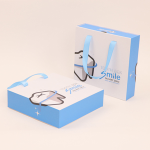 Custom Logo Luxury Dental Tooth Crown Model Keepsake Storage <b>Paper</b> Packaging Box with Film Window - Product Image 5