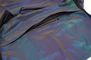 Chaqueta de Motociclista Informal de Lona 58 con Cierre de Cremallera, Cortavientos y Transpirable para Otoño, con Cuello Alto - Product Image 5