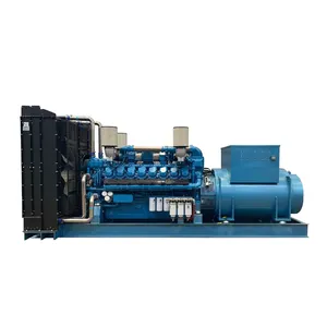 Harga grosir baudou Weichai 1400kW/1750kVA generator diesel generator harga set