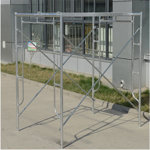 Phần cứng thép carbon mạ kẽm hoặc sơn chính đi bộ-thru khung scaffoldng thiết lập với sàn Catwalk được sử dụng để xây dựng xây dựng - Product Image 6