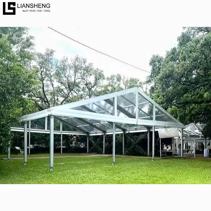Aluminum Frame Tent Outdoor Event Clear PVC Cover Luxury Tent For Wedding Party Custom Tent