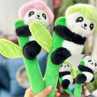 10-15cm Pluche Sleutelhanger Knuffeldier Hangertje met Parelketting Zachte Cartoon Fruitvormige Sleutelring voor Tas Charm Groothandel