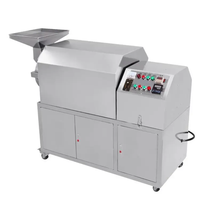 Machine à rôtir automatique pour fruits secs, soja, sésame, maïs, blé, cacahuètes, moteur rotatif, mini machine à rôtir les épices