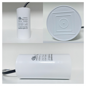 <span class=keywords><strong>Condensateur</strong></span> de fonctionnement du moteur à courant alternatif <span class=keywords><strong>CBB60</strong></span> <span class=keywords><strong>450vac</strong></span> <span class=keywords><strong>50</strong></span> <span class=keywords><strong>60hz</strong></span> 220v <span class=keywords><strong>40</strong></span> <span class=keywords><strong>70</strong></span> <span class=keywords><strong>21</strong></span> 80uf 450V.AC <span class=keywords><strong>50</strong></span>/<span class=keywords><strong>60Hz</strong></span> <span class=keywords><strong>CBB60</strong></span> <span class=keywords><strong>condensateur</strong></span> de type câble - Product Image 2