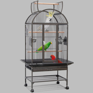 Wholesale <strong>Parrot</strong> <strong>Aviary</strong> Large Metal Bird Cage with Stand Birdhouse <strong>parrot</strong> cage - Product Image 1