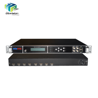 (Q308M) Laris di Australia 8 Saluran HD 1080P H.264 DVB-T Encoder Modulator untuk Sistem TV Koaksial Hotel