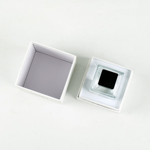 กล่องของขวัญสี่เหลี่ยมสั่งทำพิเศษสำหรับน้ำหอม 70 มล. พร้อมกล่องบรรจุภัณฑ์บุผ้าซาติน - Product Image 3