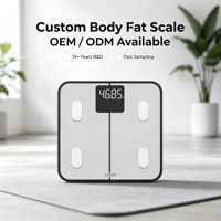 Balance connectée 4 électrodes pour la graisse corporelle, capacité 180 kg, légère, facile à déplacer, usage domestique, pour femmes, se déplace facilement avec une seule main