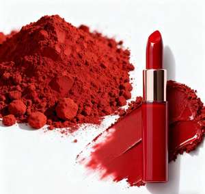 Oxyde de fer rouge Fe2O3 <span class=keywords><strong>CI77491</strong></span> Pigment inorganique premium non toxique pour fard à paupières, blush, vernis à ongles, rouge à lèvres - Product Image 1