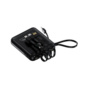 20000mah power bank portatile 66W ricarica super veloce viene fornito con cavo di sospensione integrato adattatore power bank di grande capacità - Product Image 1